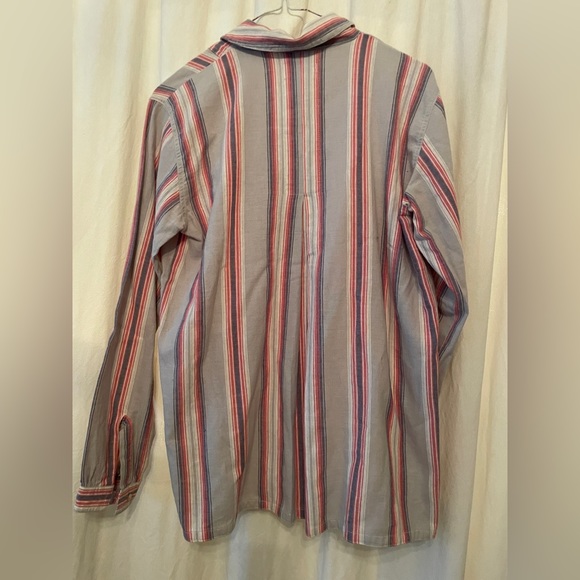Boho cotton beach shirt sz S - Picture 2 of 3